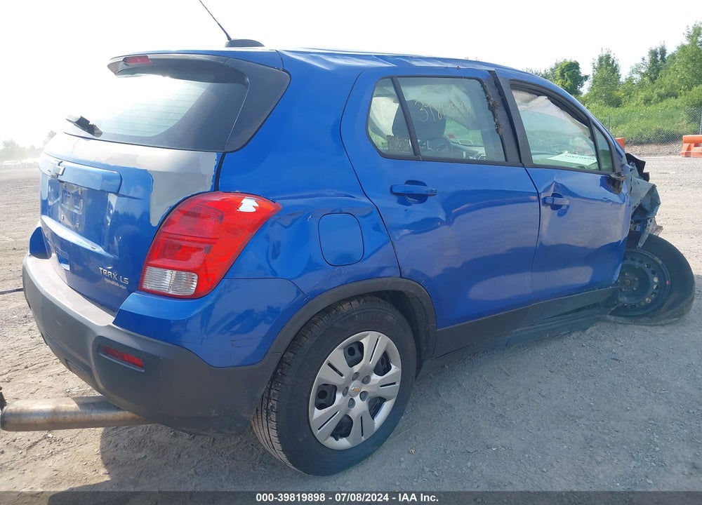 2015 CHEVROLET TRAX 1LS VIN: KL7CJKSB4FB130832
