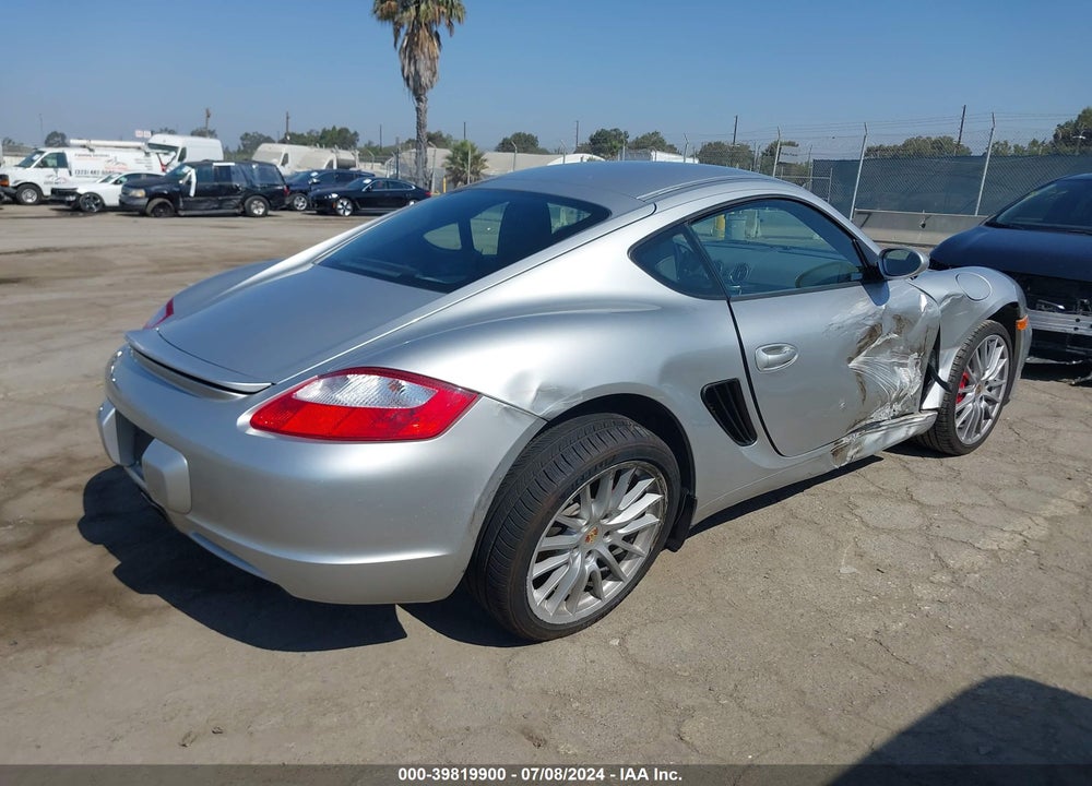 2006 PORSCHE CAYMAN S VIN: WP0AB29816U783446