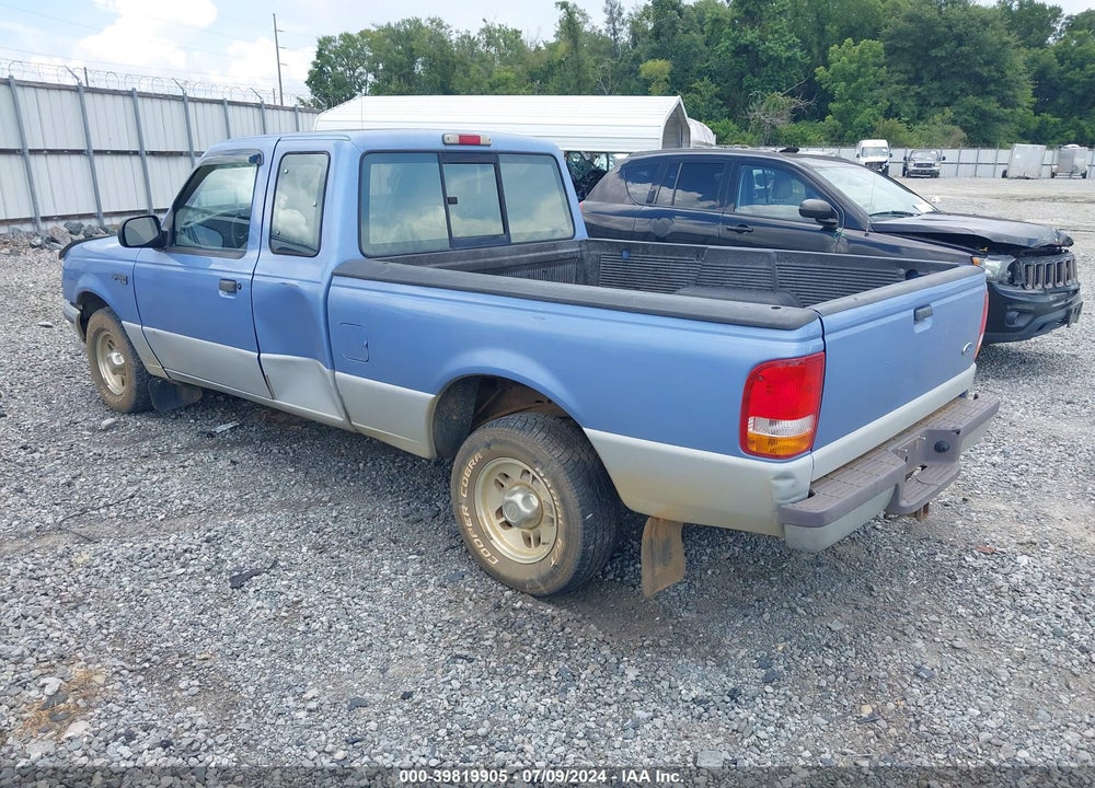 1997 FORD RANGER SPLASH/XLT VIN: 1FTCR14XXVTA54895
