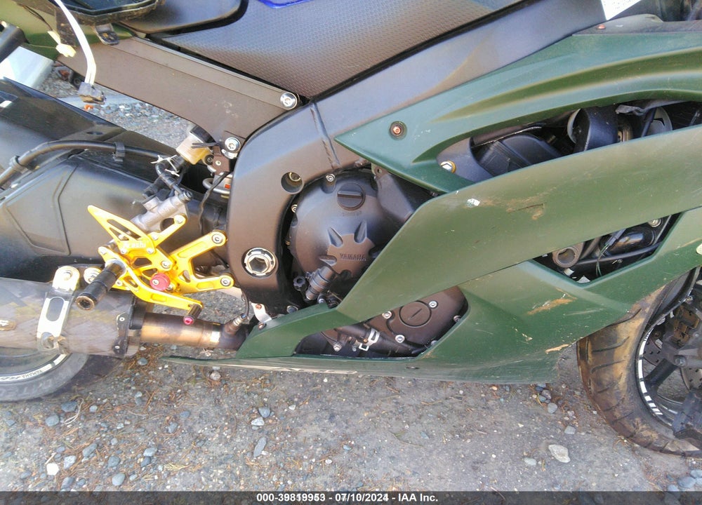 2009 YAMAHA YZFR6 VIN: JYARJ16E59A015349