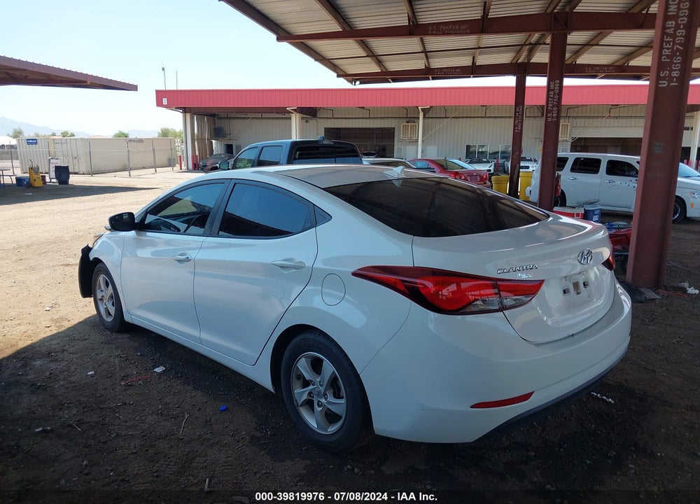 2014 HYUNDAI ELANTRA SE VIN: 5NPDH4AEXEH484068