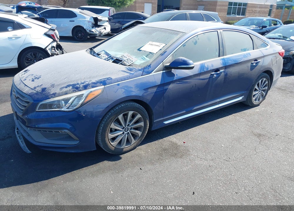 2017 HYUNDAI SONATA SPORT VIN: 5NPE34AF7HH512554