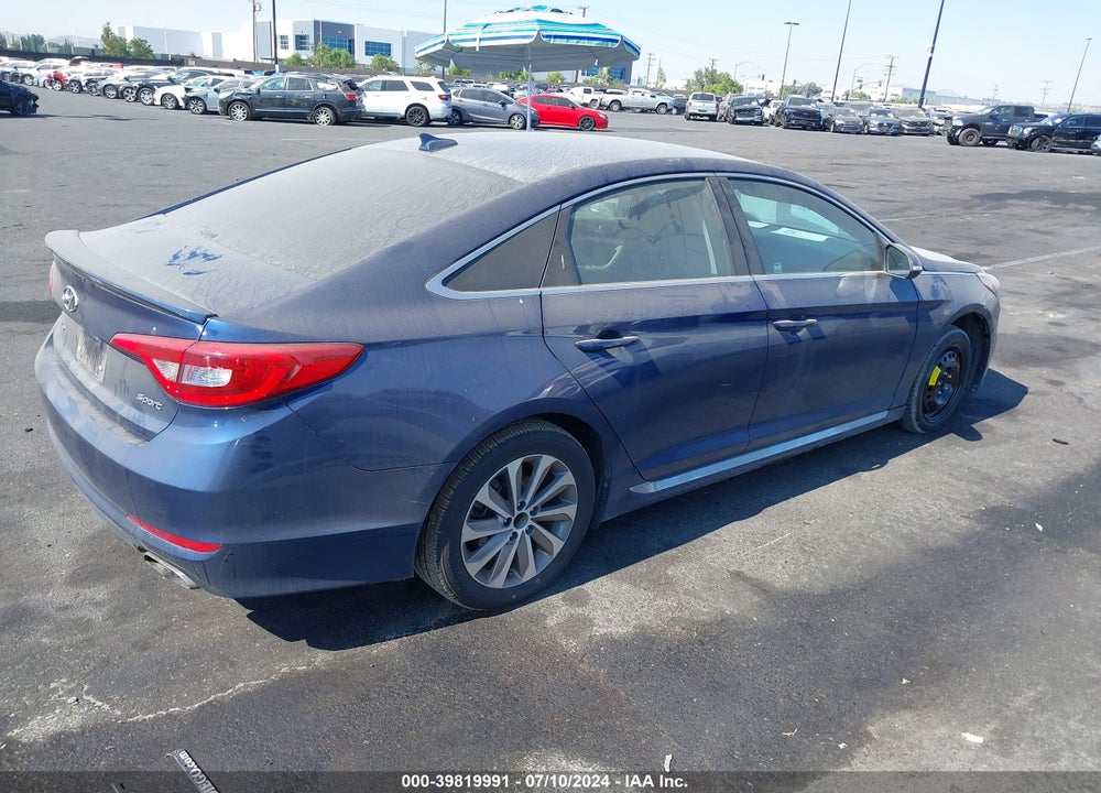 2017 HYUNDAI SONATA SPORT VIN: 5NPE34AF7HH512554