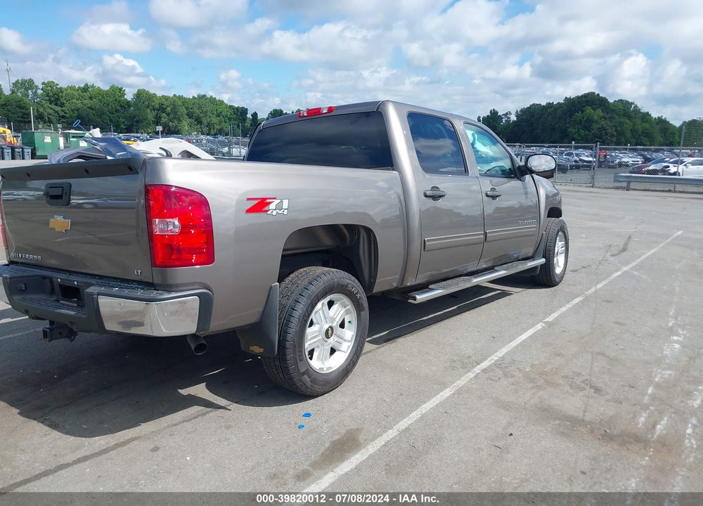 2012 CHEVROLET SILVERADO 1500 LT VIN: 1GCPKSE76CF195419