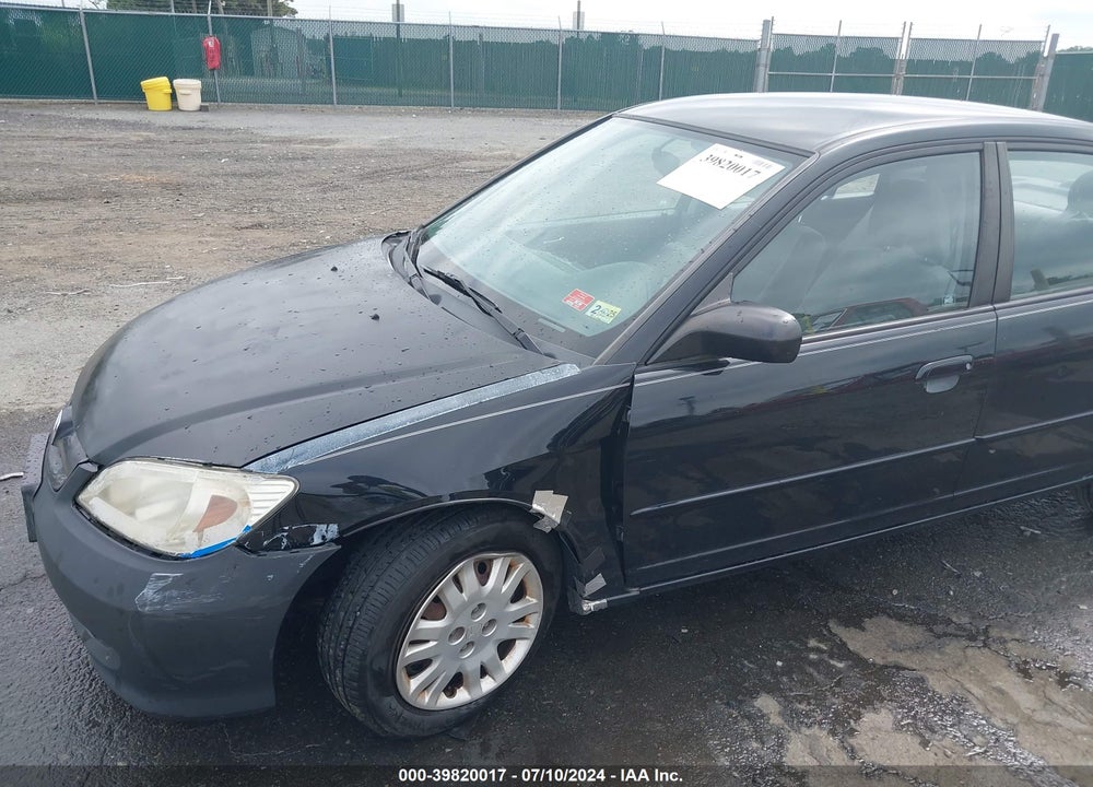 2005 HONDA CIVIC LX VIN: 2HGES16545H580799