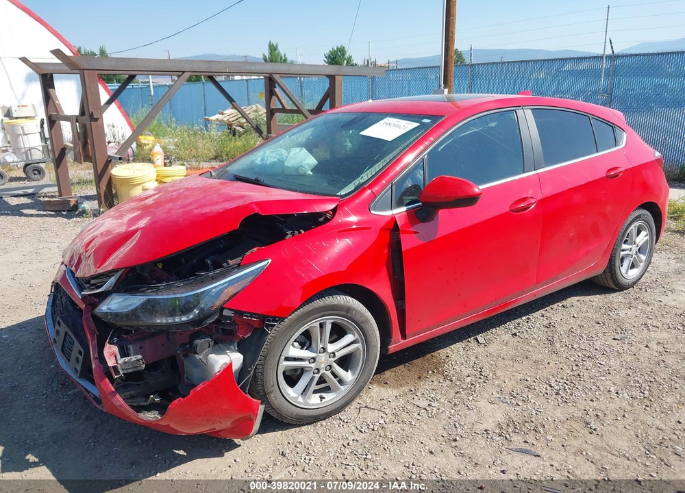 2017 CHEVROLET CRUZE LT AUTO VIN: 3G1BE6SM1HS530276