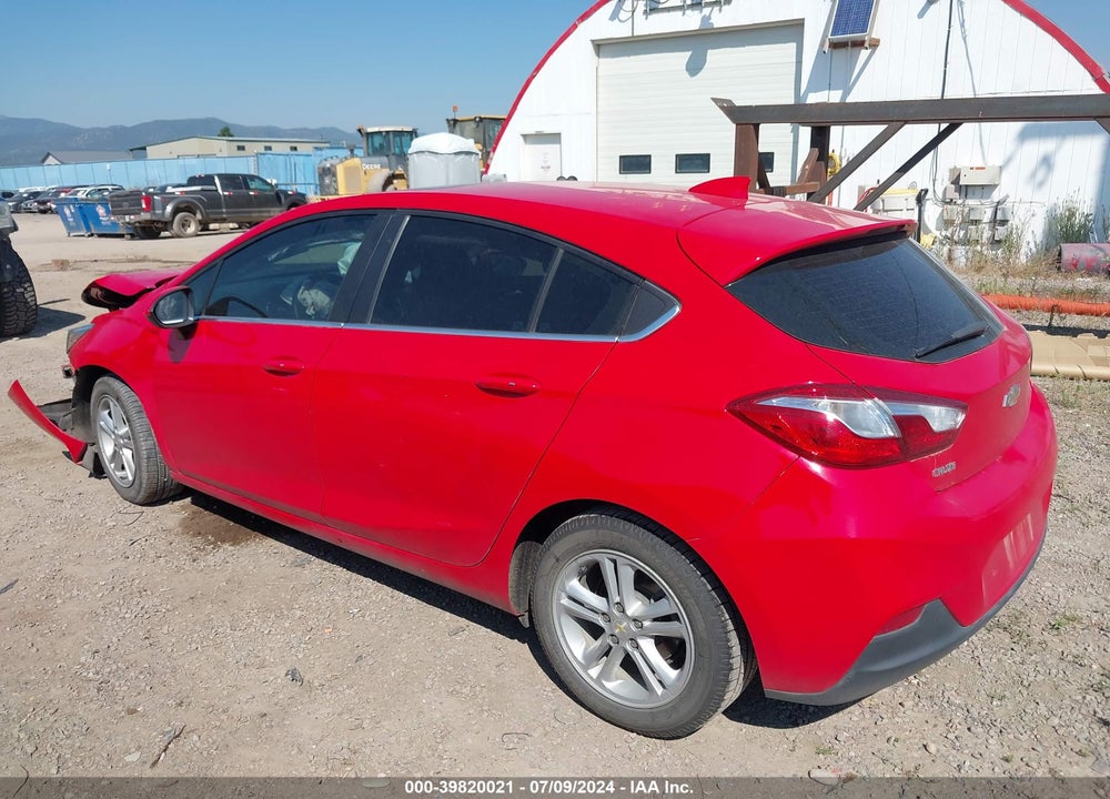 2017 CHEVROLET CRUZE LT AUTO VIN: 3G1BE6SM1HS530276