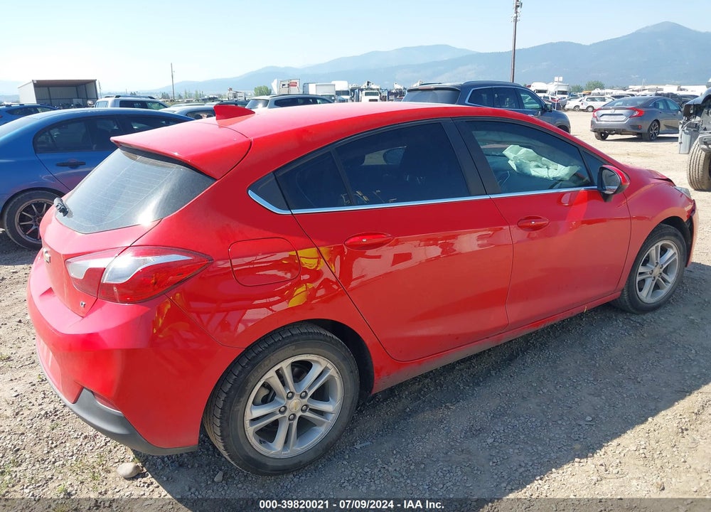 2017 CHEVROLET CRUZE LT AUTO VIN: 3G1BE6SM1HS530276