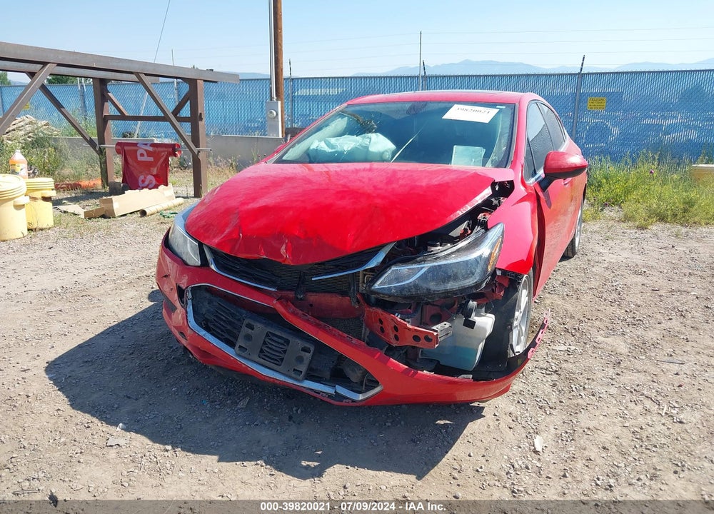 2017 CHEVROLET CRUZE LT AUTO VIN: 3G1BE6SM1HS530276