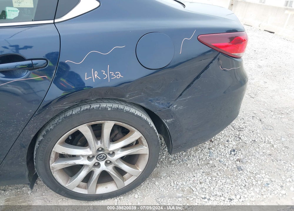2016 MAZDA 6 I TOURING VIN: JM1GJ1V59G1468559
