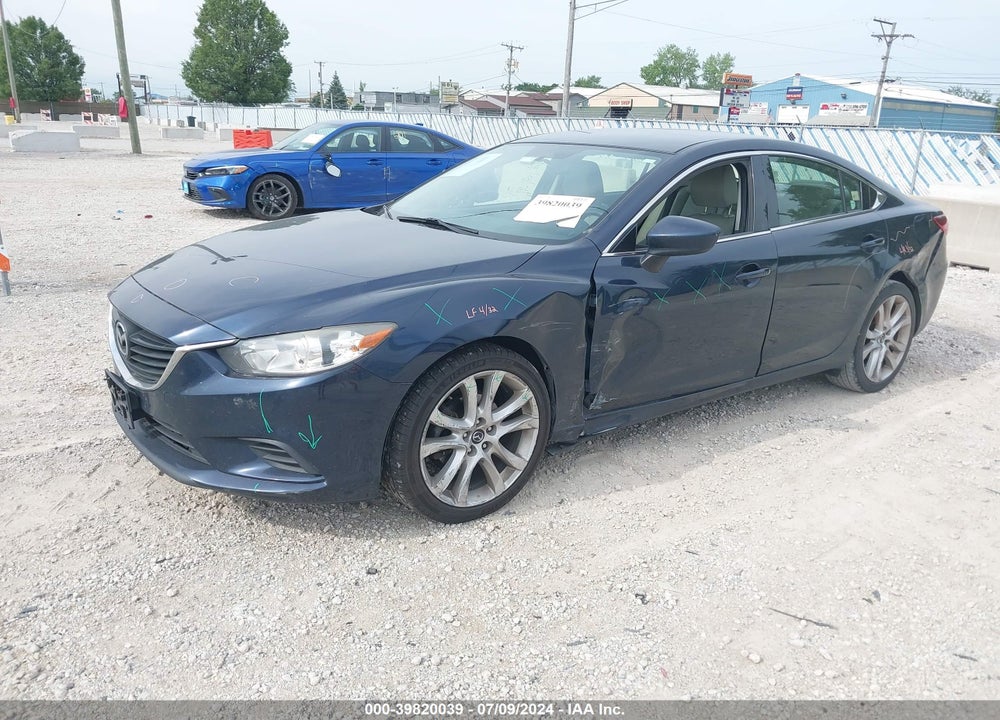 2016 MAZDA 6 I TOURING VIN: JM1GJ1V59G1468559