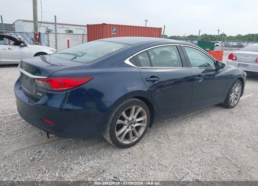 2016 MAZDA 6 I TOURING VIN: JM1GJ1V59G1468559