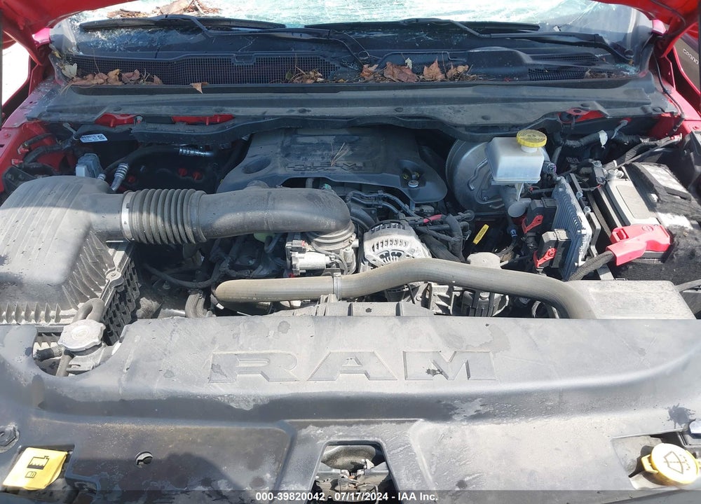 2022 RAM 1500 BIG HORN QUAD CAB 4X4 6'4 BOX VIN: 1C6SRFBT3NN144135