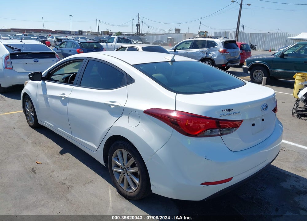 2014 HYUNDAI ELANTRA SE VIN: 5NPDH4AE2EH508394
