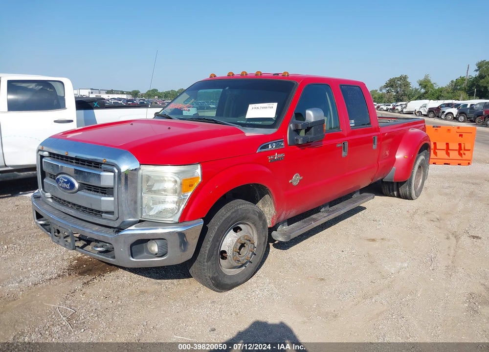 2011 FORD F-350 XLT VIN: 1FT8W3CT3BEA90792