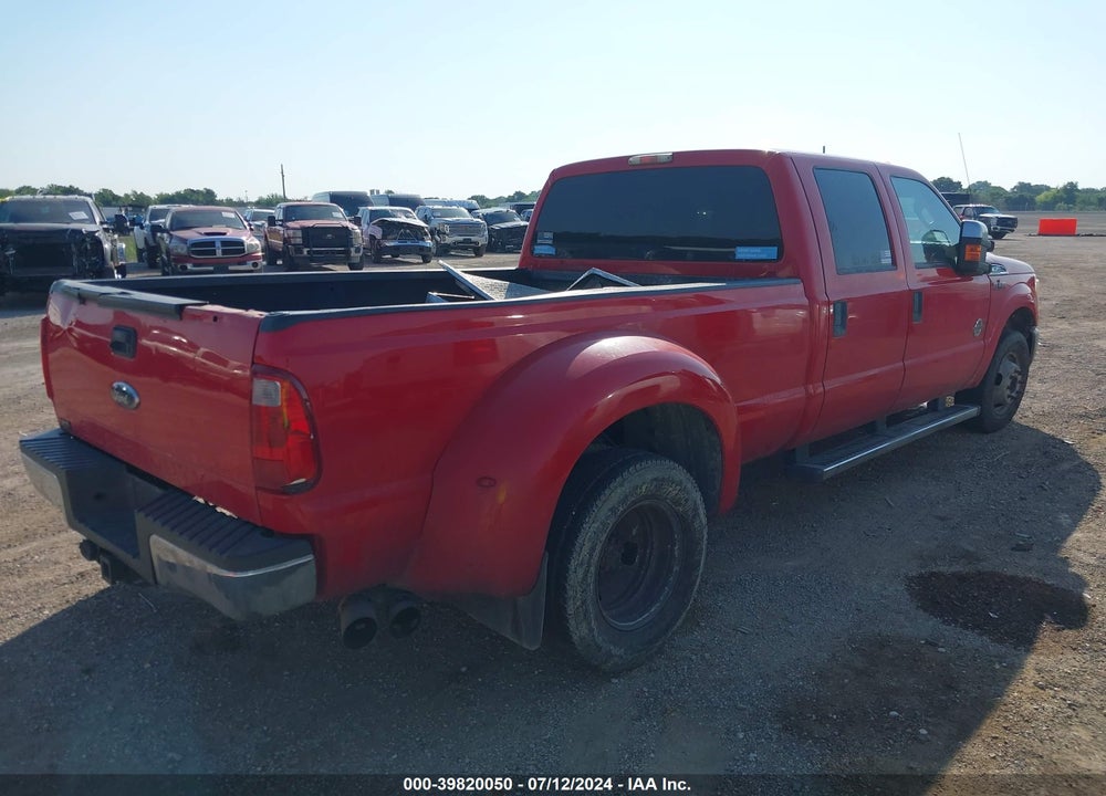 2011 FORD F-350 XLT VIN: 1FT8W3CT3BEA90792
