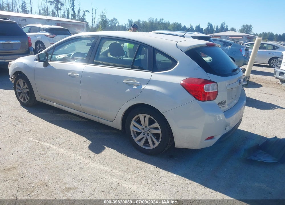 2015 SUBARU IMPREZA 2.0I PREMIUM VIN: JF1GPAC64F8287570