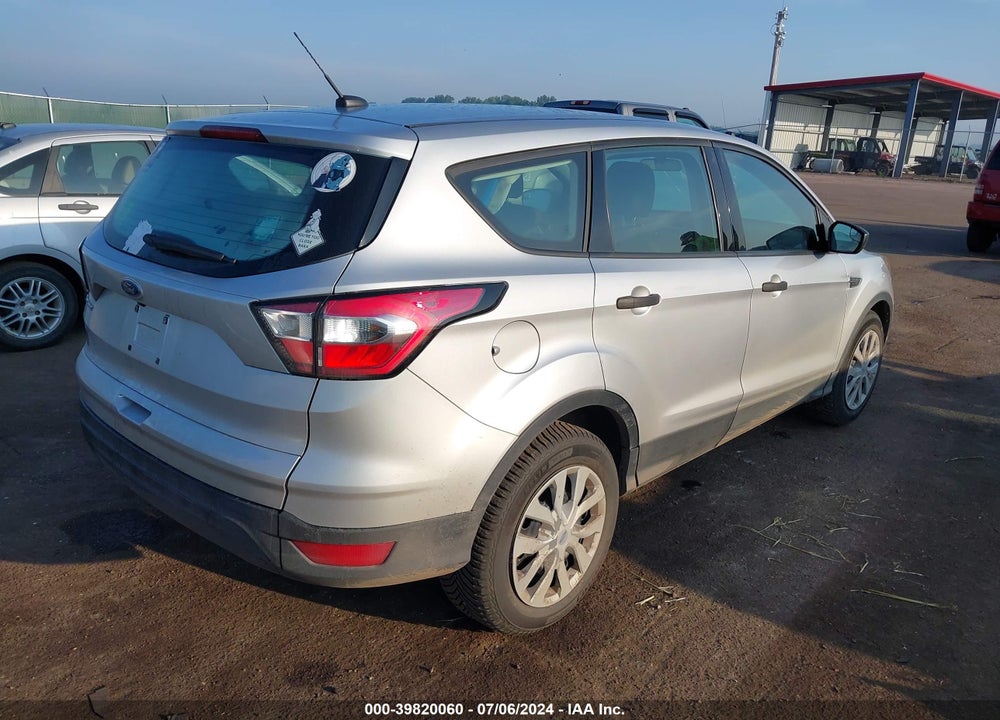 2017 FORD ESCAPE S VIN: 1FMCU0F7XHUD36471