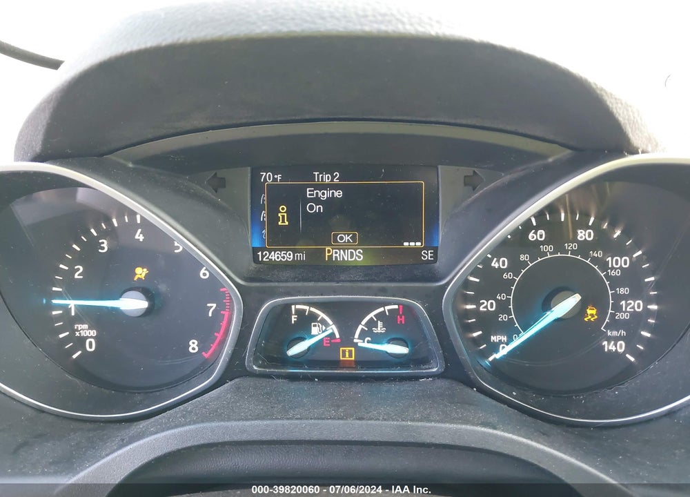 2017 FORD ESCAPE S VIN: 1FMCU0F7XHUD36471
