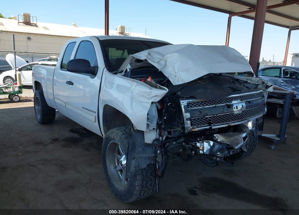 2012 CHEVROLET SILVERADO 1500 LT VIN: 1GCRKSE7XCZ255774