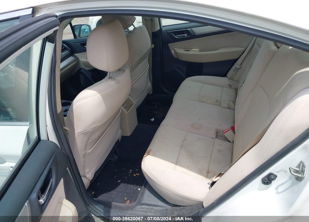 2015 SUBARU LEGACY 2.5I PREMIUM VIN: 4S3BNBC63F3019722