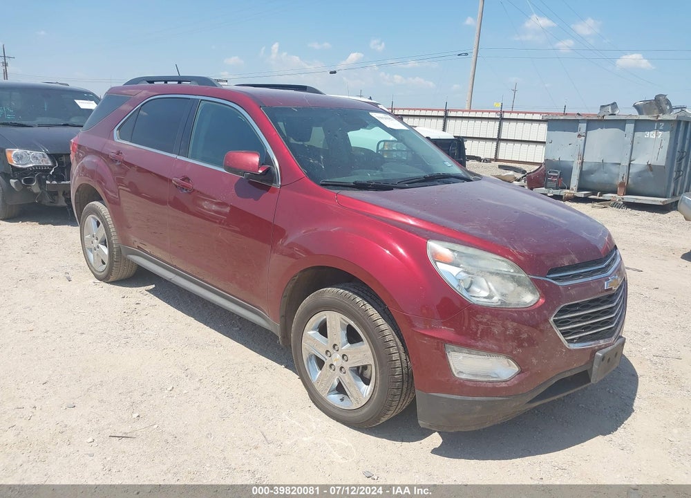 2016 CHEVROLET EQUINOX LT VIN: 2GNALCEK7G6334087