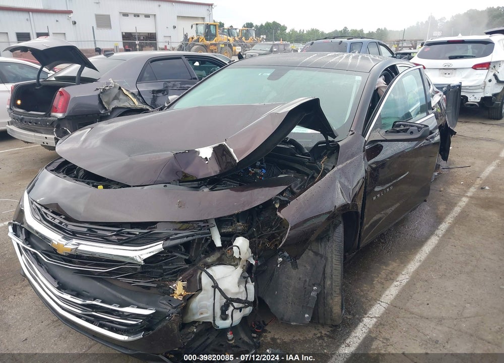 2020 CHEVROLET MALIBU FWD LT VIN: 1G1ZD5ST3LF021273
