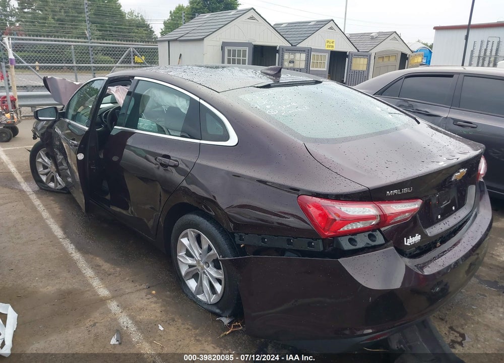 2020 CHEVROLET MALIBU FWD LT VIN: 1G1ZD5ST3LF021273