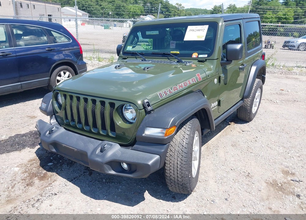 2021 JEEP WRANGLER ISLANDER 4X4 VIN: 1C4HJXAG8MW656132