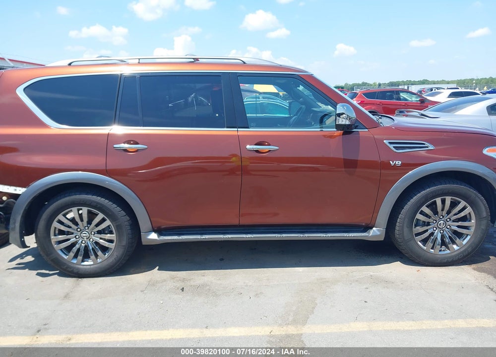 2018 NISSAN ARMADA PLATINUM VIN: JN8AY2NC0J9554605