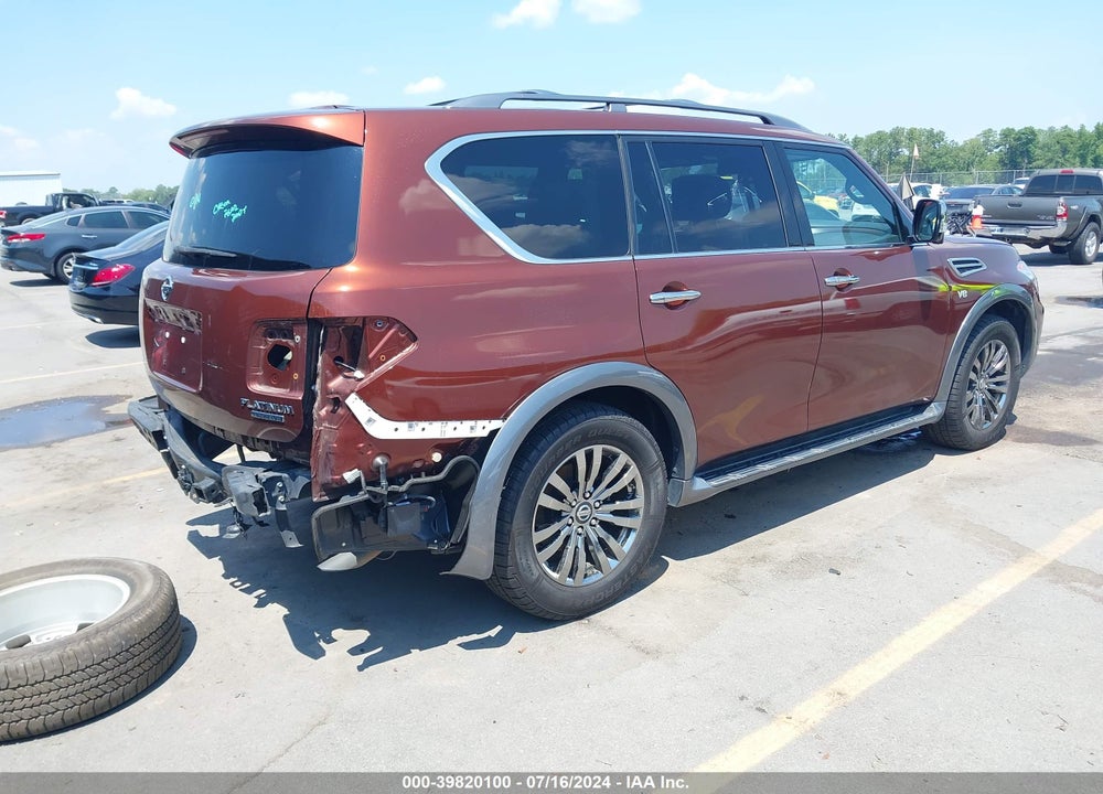2018 NISSAN ARMADA PLATINUM VIN: JN8AY2NC0J9554605