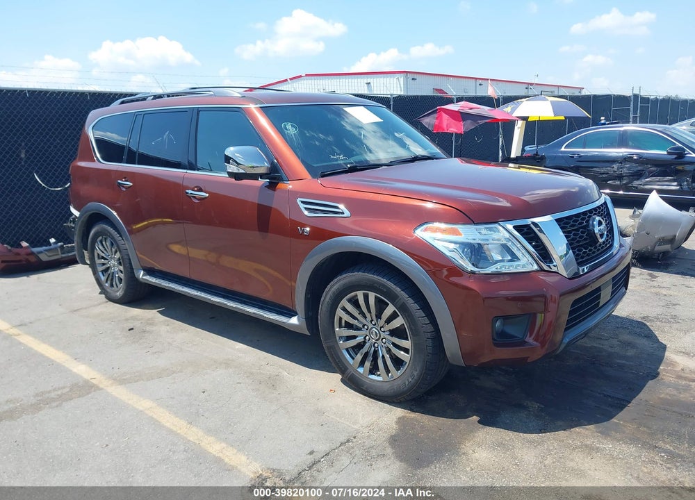 2018 NISSAN ARMADA PLATINUM VIN: JN8AY2NC0J9554605