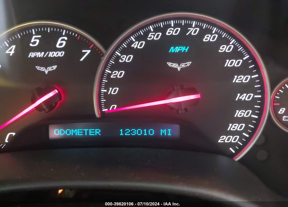 2008 CHEVROLET CORVETTE VIN: 1G1YY36W785113122