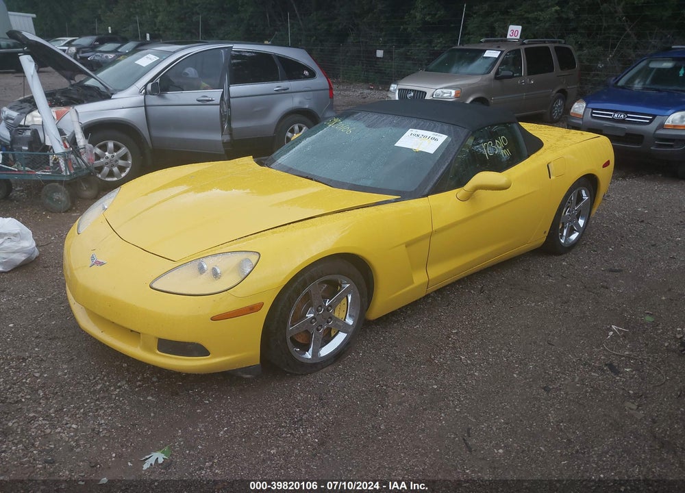 2008 CHEVROLET CORVETTE VIN: 1G1YY36W785113122