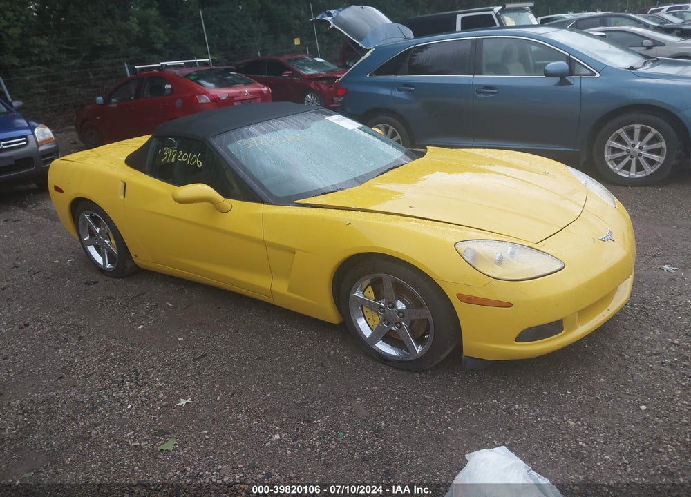 2008 CHEVROLET CORVETTE VIN: 1G1YY36W785113122