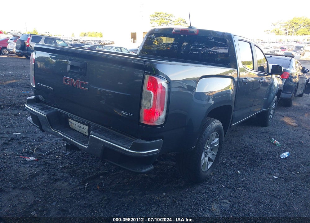 2015 GMC CANYON SLE VIN: 1GTG5BE35F1228738