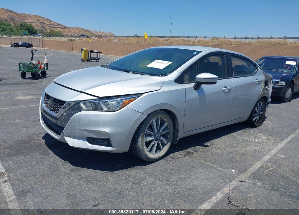 2020 NISSAN VERSA SV XTRONIC CVT VIN: 3N1CN8EV0LL881892