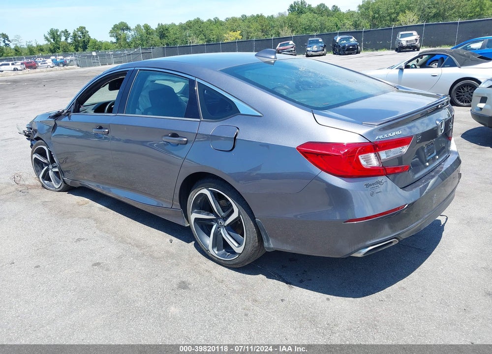 2020 HONDA ACCORD SPORT VIN: 1HGCV1F39LA045542