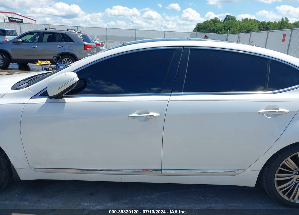 2014 KIA CADENZA LIMITED VIN: KNALN4D73E5161737