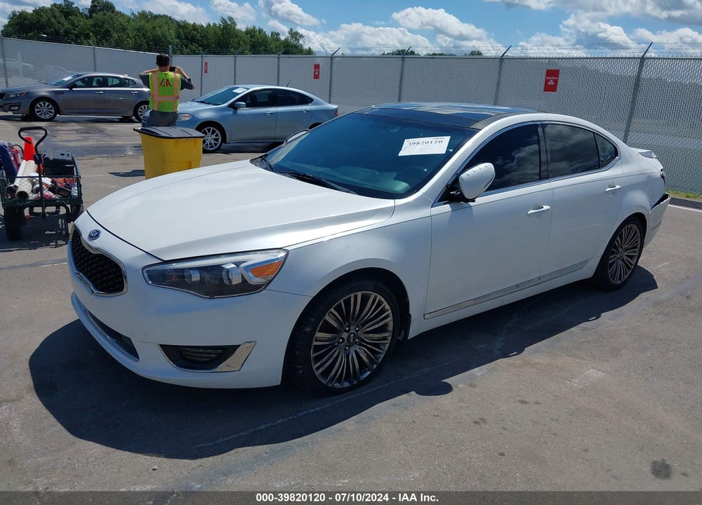 2014 KIA CADENZA LIMITED VIN: KNALN4D73E5161737