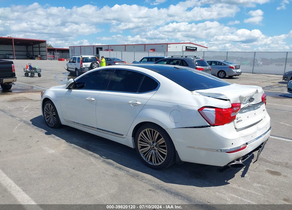 2014 KIA CADENZA LIMITED VIN: KNALN4D73E5161737