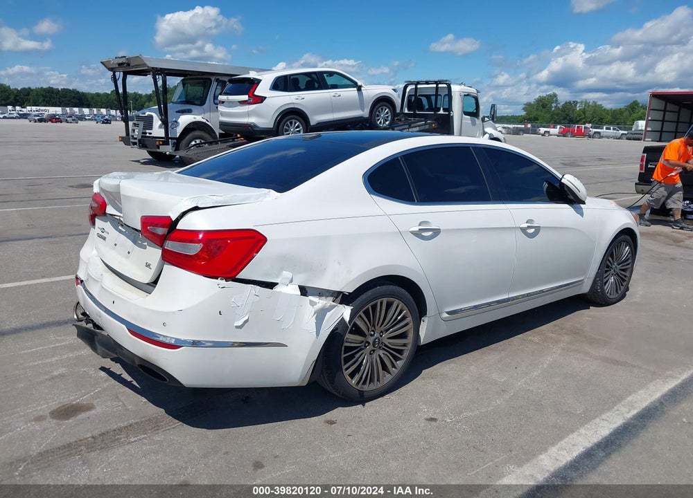 2014 KIA CADENZA LIMITED VIN: KNALN4D73E5161737