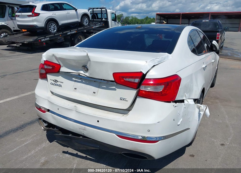 2014 KIA CADENZA LIMITED VIN: KNALN4D73E5161737