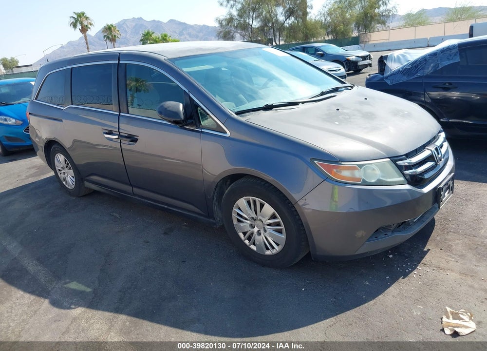 2014 HONDA ODYSSEY LX VIN: 5FNRL5H24EB053309