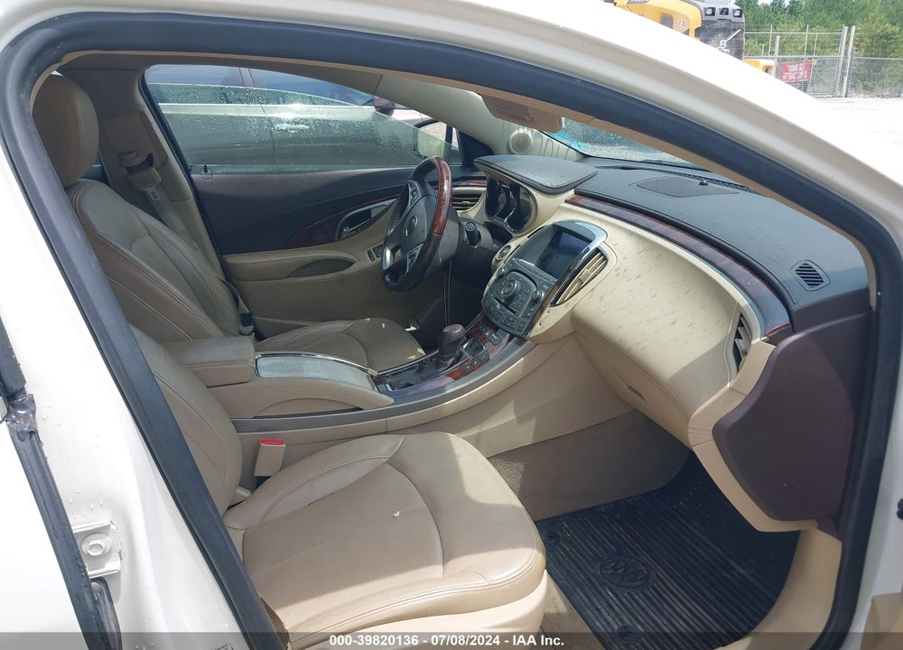 2012 BUICK LACROSSE TOURING GROUP VIN: 1G4GJ5E38CF309479