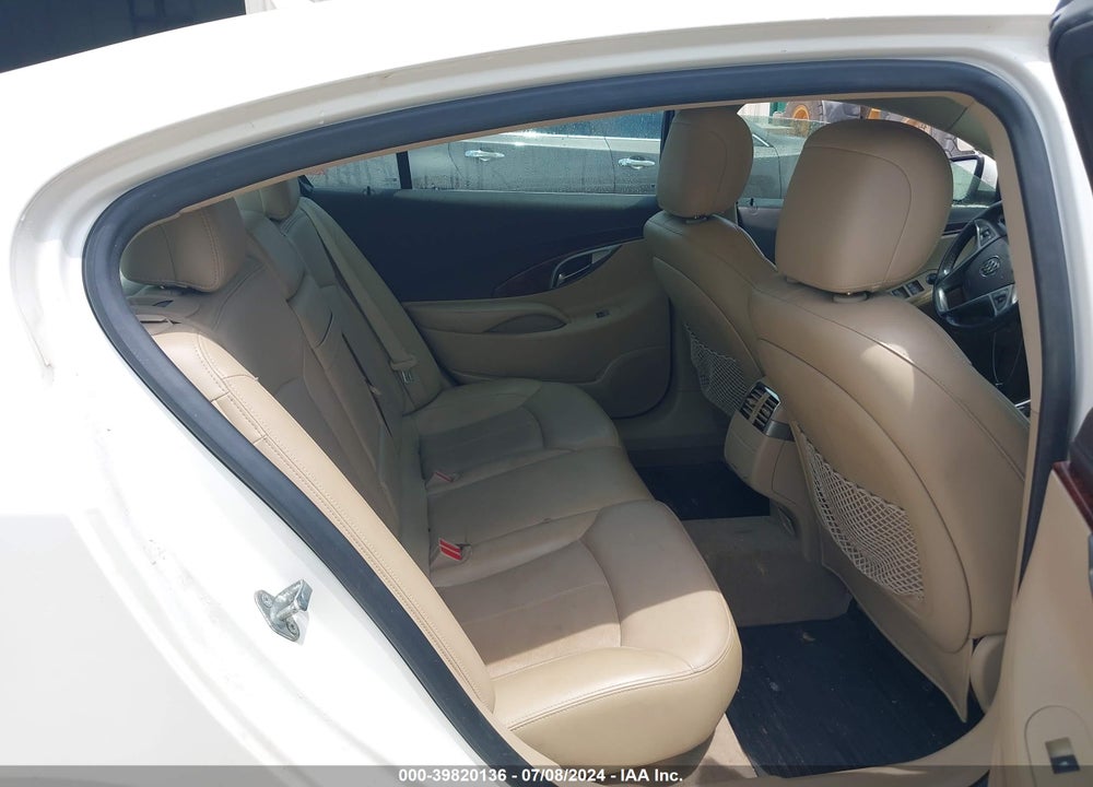 2012 BUICK LACROSSE TOURING GROUP VIN: 1G4GJ5E38CF309479