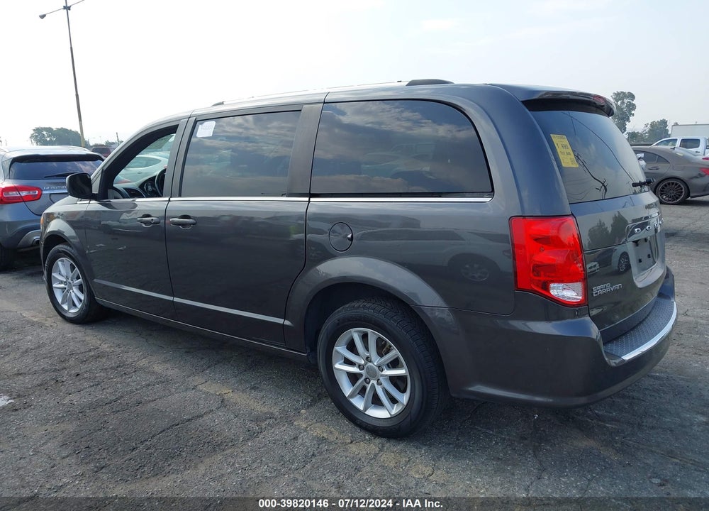 2019 DODGE GRAND CARAVAN SXT VIN: 2C4RDGCG6KR641708