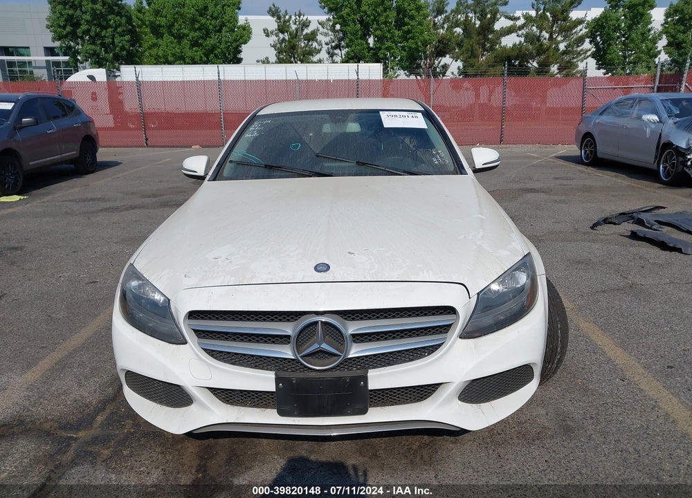 2017 MERCEDES-BENZ C 300 VIN: 55SWF4JB1HU222770