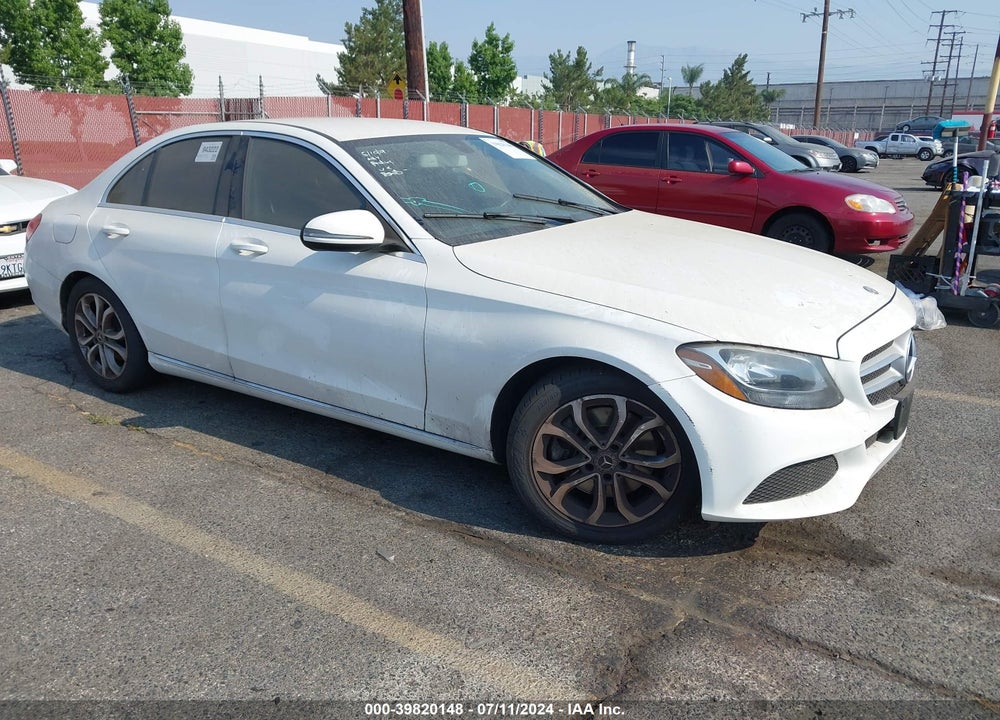 2017 MERCEDES-BENZ C 300 VIN: 55SWF4JB1HU222770