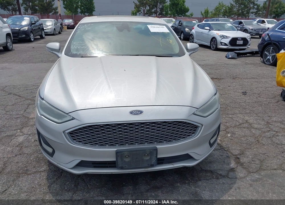 2019 FORD FUSION TITANIUM VIN: 3FA6P0D98KR152552
